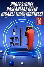 Unısex Tıraş Makinesi Lazer Öncesi Kısaltma Paslanmaz Çelik