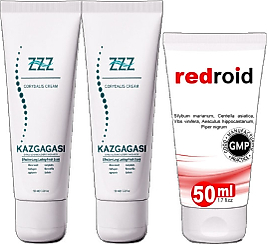 KAZ GAGASI KREMİ 2 ADET 100 ML CORYDALİS CREAM + REDROİD 50 ML HEMROİD KREMİ