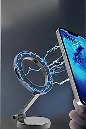 Telefon Tutucu Tüm Arabalara Uyumlu Araç İçi Katlanabilir Manyetik Tasarım