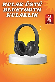 Kablosuz Bluetooth Kulaklık Kulak Üstü Mikrofonlu 5.0 Bluetooth ANC Özelliği