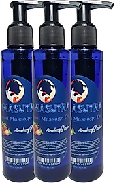 KAMASUTRA ÇİLEK AROMALI MASAJ YAĞI PURE EDİBLE STRAWBERRY FL