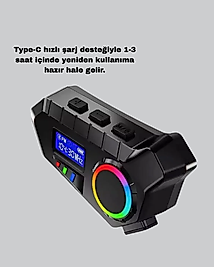 Bluetooth 5.4 İntercomlu Disk Kilidi Seti XUCZZZMOTORKİLİTİNTERCOMSET-3