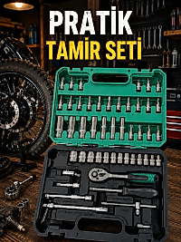 Taşıma Çantalı 53 Parça Tamir Takımı