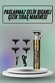 Saç Sakal Tıraş Makinesi Paslanmaz Çelik UUCZZZHK34TIRAŞMMM1