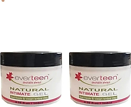 EVERTEEN NATURAL INTİMATE GEL GENİTAL BÖLGE TEMİZLEME JELİ 100ML - 2 ADET
