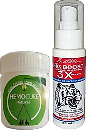 SÜPER HEMOCURE 50 ML CREAM ÖZEL KREMİ + YANINDA ERKEKLERE ÖZEL 3X KREM