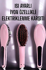 Saç Düzleştirici Isı Ayarlı Yıpranma Önleyici UUCZHOT906DÜZLEŞTİRİCİ1