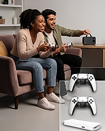 Retro Oyun Konsolu 20.000 Oyunlu Çift Gamepadli 4K HDMI UCZZZ3DGAMESTİCK-6