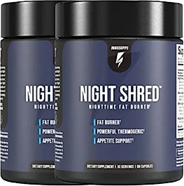 SÜPER INNOSUPPS 2 ADET NİGHT SHRED NİGHTTİME FATBURNER GECE ISTENMEYEN 60 CAPS