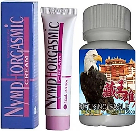 SÜPER NYMPHORGASMİC 15 ML. CREAM KREMİ + T10 HAPI 10 LU KAPSÜL