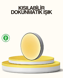 Hareket Algılayan LED Gece Lambası Mıknatıslı Duvar Montajlı