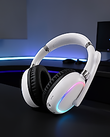 Kulaküstü Bluetooth Kulaklık RGB Işıklı UCZZMAX17BEYAZ-4