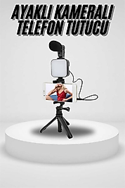 Vlog Kiti Mini Tripod Telefon Tutucu UUCZZZAY49KAMERATELEFONTUTUCU5