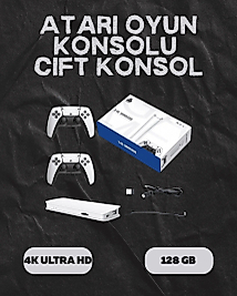 M15 Retro Konsol – 20.000 Oyunlu, Çift Gamepadli, 4K HDMI