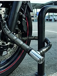 Blok Çelik Halkalı Yapısıyla Üst Düzey Güvenlik Sunan Motosiklet Kilidi