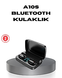 A10s TWS Bluetooth 5.0 Kulaklık – Powerbank’li Şarj Kutusu, Dokunmatik Kontrol, Gerçek Stereo