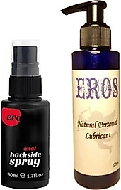 ETKİLİ KADINLARA ERKEKLERE ÖZEL SPREY 50 ML + EROS 125ML LUBRİCANT GEL