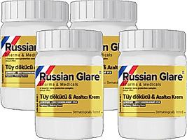 GLEGND RUSS GLARE NANO 4 ADET X 50 ML TÜYLERE KREM RUSS MERHEMİ