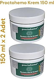 PROCTOHEMO KREM 150 ML - HEMORRHOİD CREAM X 2 ADET