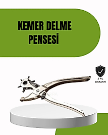 Deride Kemer Çanta Ayakkabı Delme Pensesi 6 Uçlu Döner Başlıklı Tamir Aleti