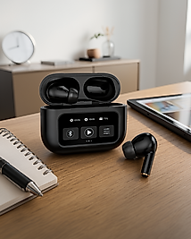 Kablosuz Bluetooth Kulaklık Ekranlı 2. Nesil UCZZZL58KULAKLIKKKKK1-1
