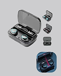 Bluetooth 5.1 M10 TWS Kulaklık Ergonomik Tasarım Yüksek Ses Kaliteli