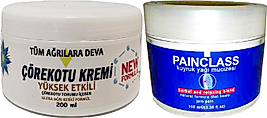 2 ADET ÇÖREK OTU KREMİ XL BOX BÜYÜK BOY WHİTE BOX 200 ML + YANINDA 2 ADET PAİNCLASS KUYRUK YAĞI 100 ML KREMİ / VÜCUT FITIKAGRİLARİNA