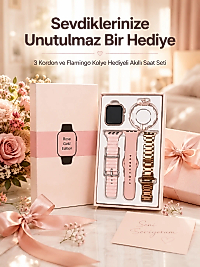 Akıllı Saat Sesli Görüşme Bildirim Görme Uyku ve Sağlık Takibi