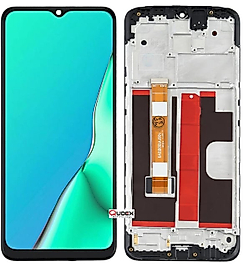 A9 2020 Lcd Ekran Dokunmatik Çıtalı o(Siyah)