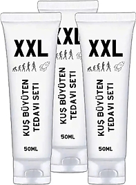 SÜPER KUŞ BÜÜYÜTÜCÜ XXLCREAM MEN ENLRGR 3 ADET 50 ML ERKEKLERE ÖZEL KREM