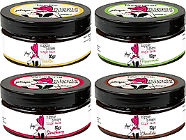 NİPPLE NİBBLERS TİNGLE VANİLLA+ÇİLEK+ÇİKOLATA+NANE AROMALI MEMEUCU UYARICILI BALSAM 50ŞER ML 4LÜ GÖĞÜSKREMİ SETİ