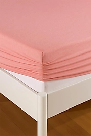 %100 PAMUKLU ÇİFT KİŞİLİK ÇARŞAF TAKIMI-Pembe