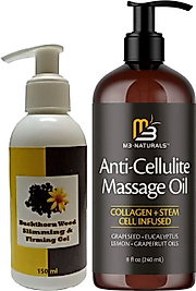 SELÜLİTLERİ GİDERMEYE MASAJ YAĞI ANTİ-CELLULİTE MASSAGE OİL 240 ML + BUCKTHORN FAZLA YAĞLARINIZI YAKMAYA INCELTMEYE MASAJ KREMİ 150 ML