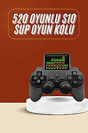 Yeni Nesil Mini Atari 520 Retro Oyunlu S10 El Atarisi Video Oyun Konsolu