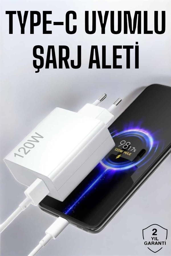 Type-C 120W Şarj Aleti UUCZ120WŞARJ1-1