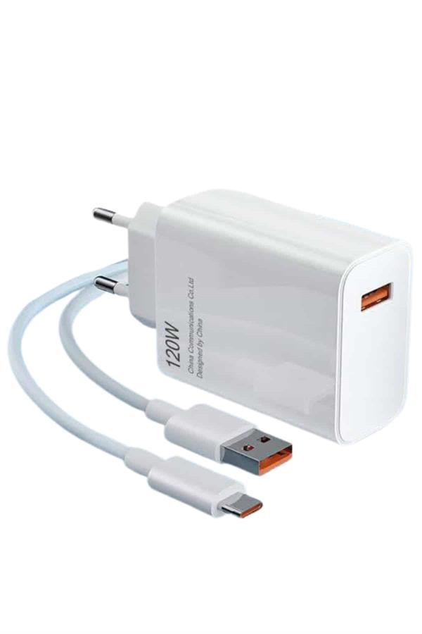USB-C 120W Yüksek Hızlı Şarj Adaptörü UUCZZ120WŞARJALETİİİİ2