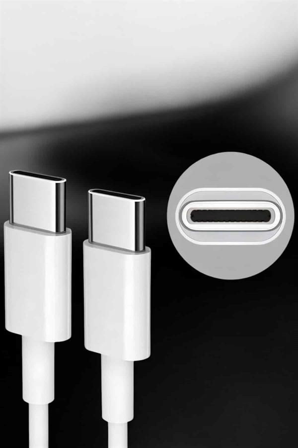 USB-C Girişli 25W Hızlı Şarj Adaptörü ve Kablosu UUCZ25WİPHONEŞARJ3
