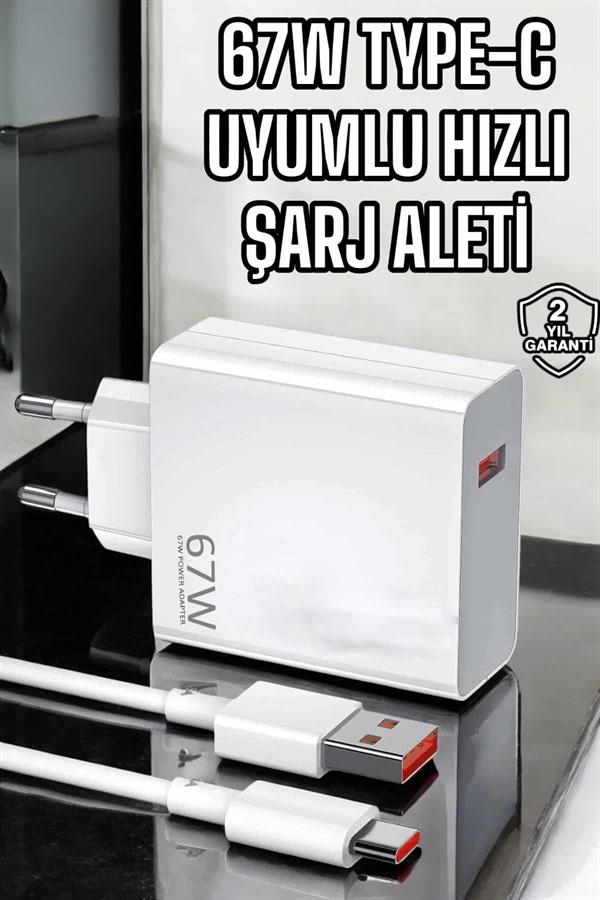 Şarj Aleti 67W Type-C Hızlı Şarj UUCZ67WŞARJ1